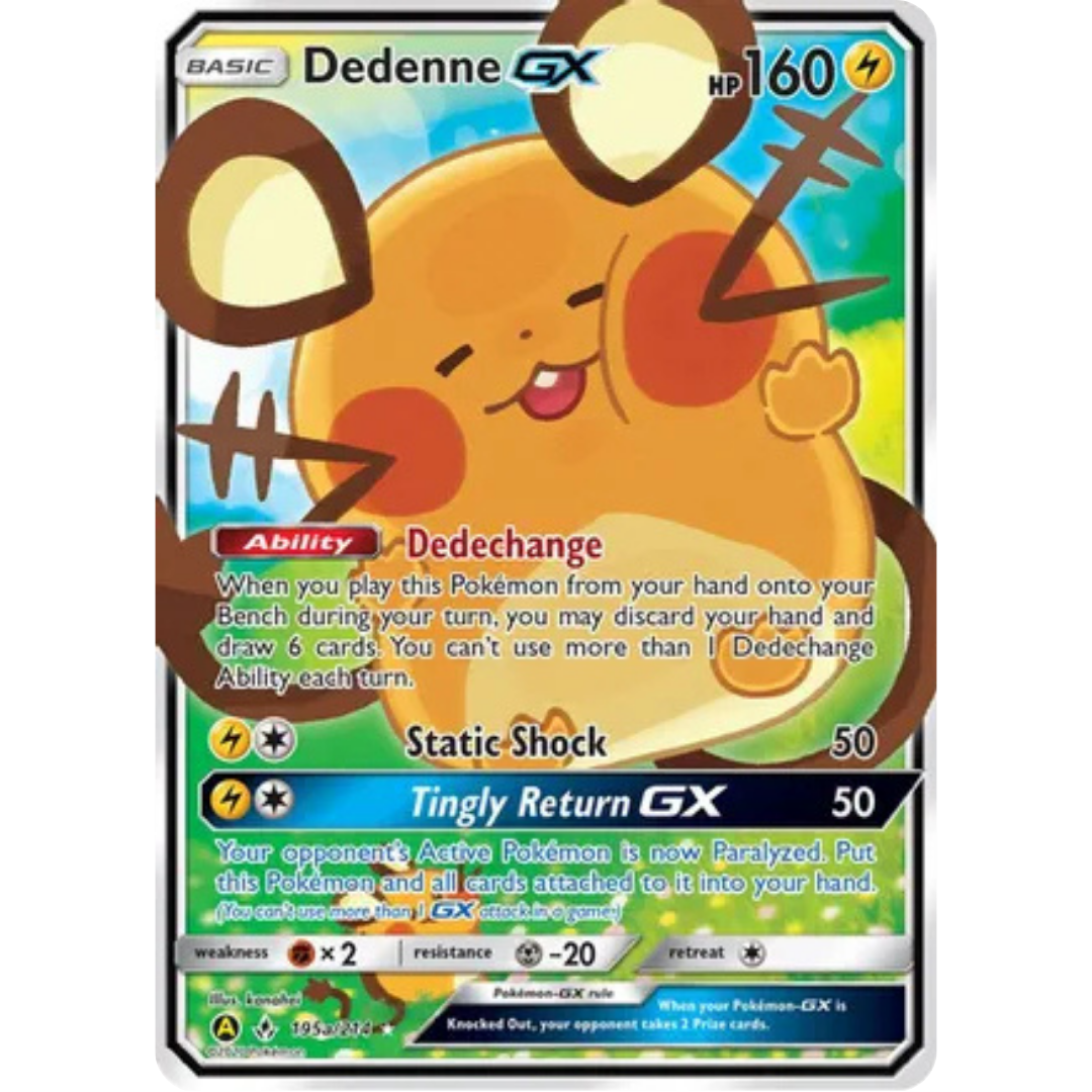 Dedenne GX 195a/214 - Holofoil Alternate Art Promos - Promo