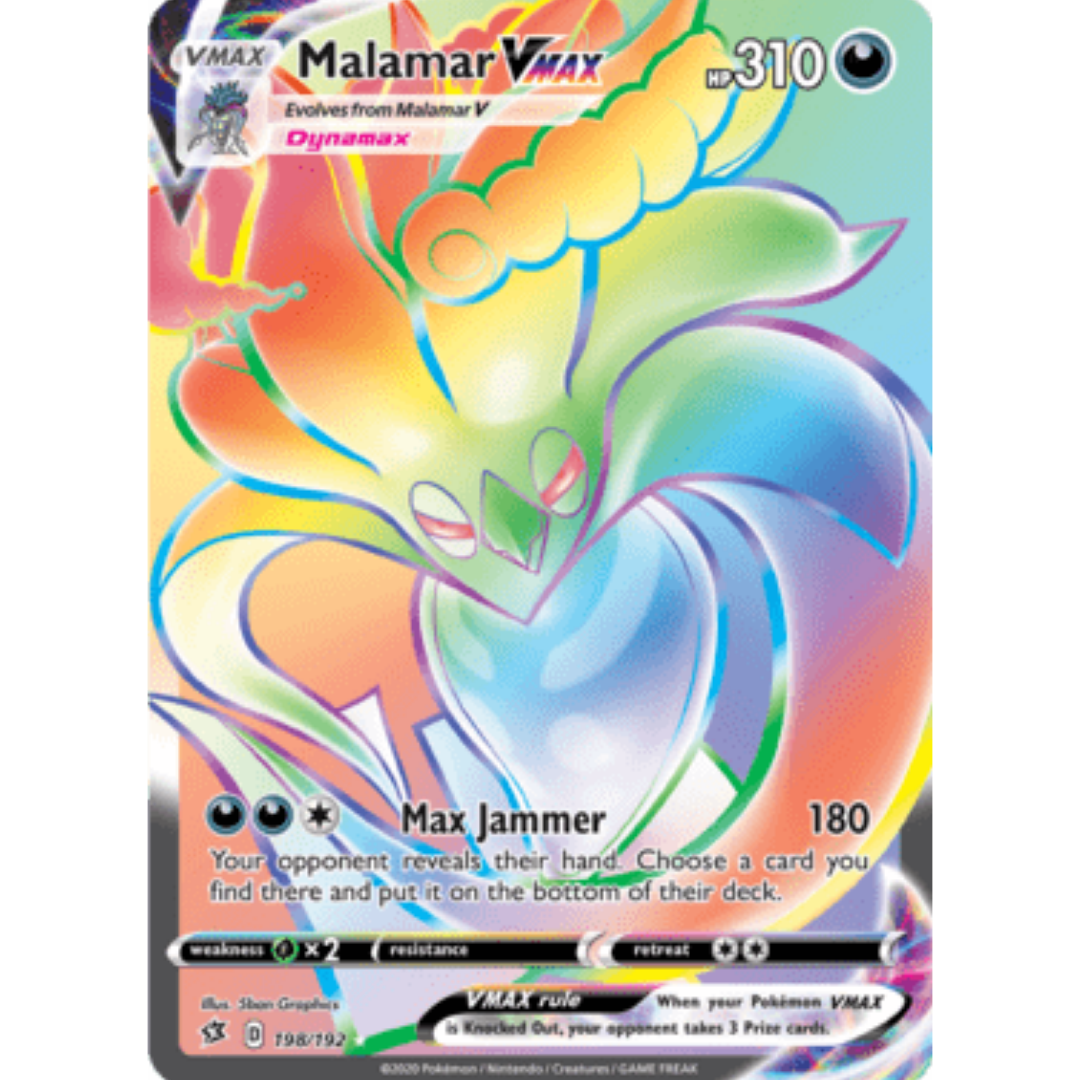 Malamar VMAX (Secret) - Holofoil SWSH02 Rebel Clash - Secret Rare