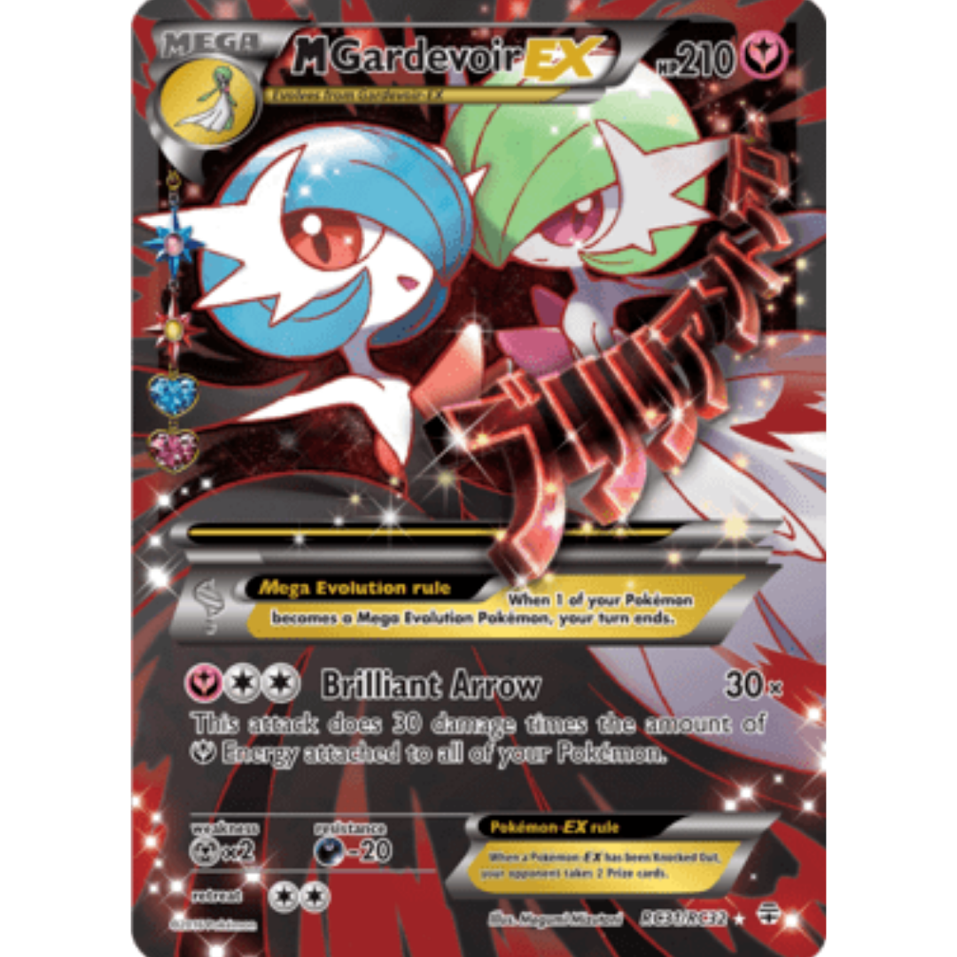 M Gardevoir EX (Full Art) RC31/RC32 - Holofoil Generations Radiant Collection - Ultra Rare