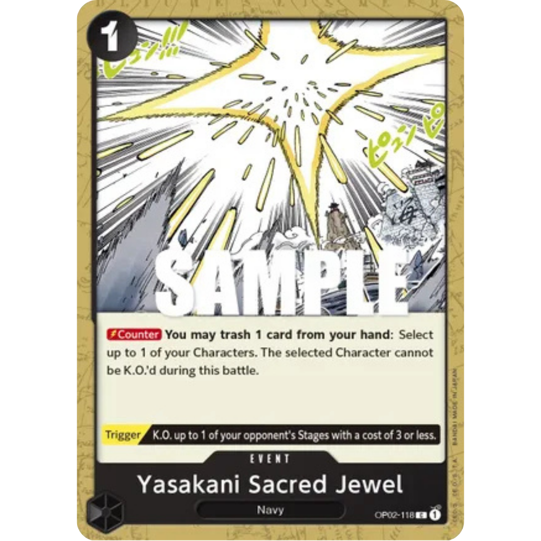 Yasakani Sacred Jewel (OP02-118) - Paramount War