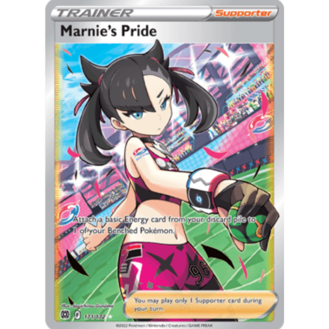 Marnie's Pride (Full Art) 171 - Holofoil SWSH09 Brilliant Stars - Ultra Rare