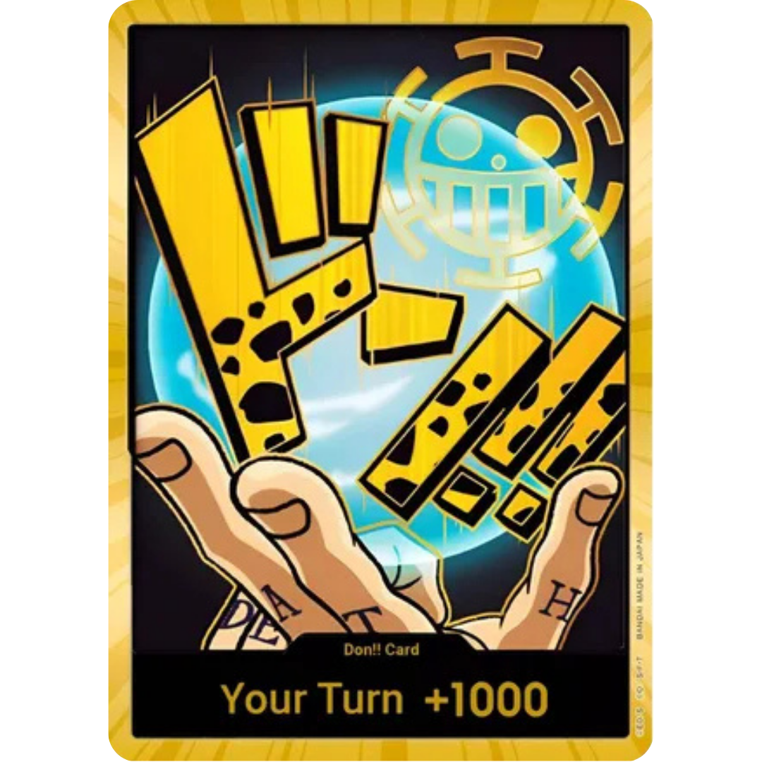 DON!! Card (Trafalgar Law) (Gold) - Premium Booster -The Best- Foil