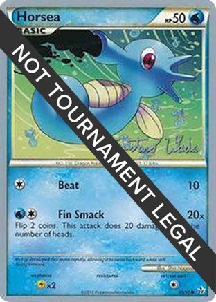 Horsea - 2011 (Gustavo Wada) 049 World Championship Decks - Common