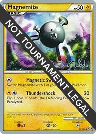 Magnemite - 2011 (Gustavo Wada) 068 World Championship Decks - Common