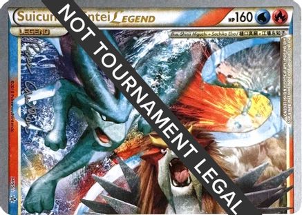 Suicune & Entei LEGEND (94) 094 World Championship Decks - Holo Rare