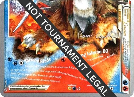 Suicune & Entei Legend LEGEND (95) 095 World Championship Decks - Holo Rare