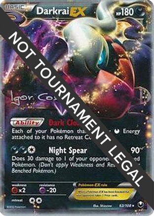 Darkrai EX - 2012 (Igor Costa) 063 World Championship Decks - Ultra Rare
