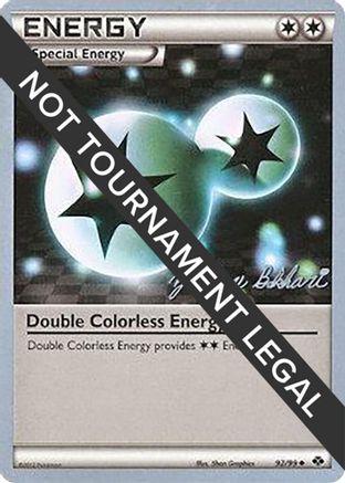 Double Colorless Energy - 2012 (Zachary Bokhari) 092 World Championship Decks - Uncommon