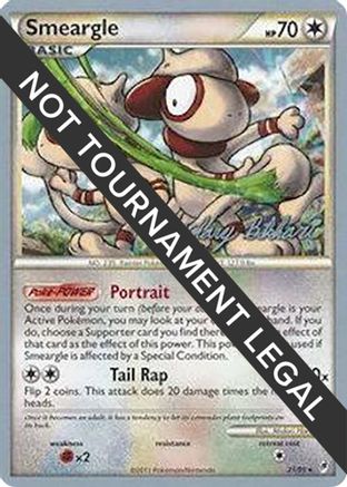 Smeargle - 2012 (Zachary Bokhari) 021 World Championship Decks - Rare