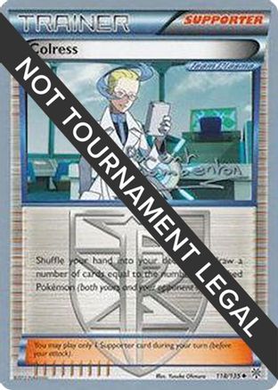 Colress - 2013 (Clement Lamberton) 118 World Championship Decks - Uncommon