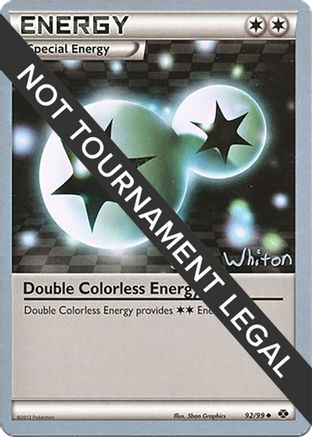 Double Colorless Energy - 2013 (Ian Whiton) 092 World Championship Decks - Uncommon