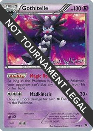Gothitelle - 2013 (Ian Whiton) 047 World Championship Decks - Holo Rare