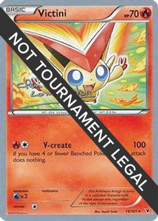 Victini - 2013 (Clement Lamberton) 015 World Championship Decks - Holo Rare