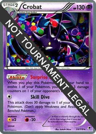 Crobat - 2015 (Rowan Stavenow) 033 World Championship Decks - Rare
