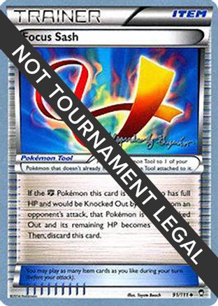Focus Sash - 2015 (Alejandro Ng-Guzman) 091 World Championship Decks - Uncommon