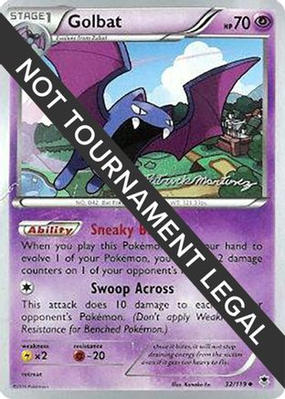 Golbat - 2015 (Patrick Martinez) 032 World Championship Decks - Uncommon
