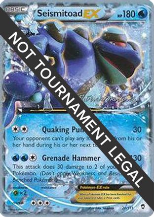 Seismitoad EX 020 World Championship Decks - Ultra Rare