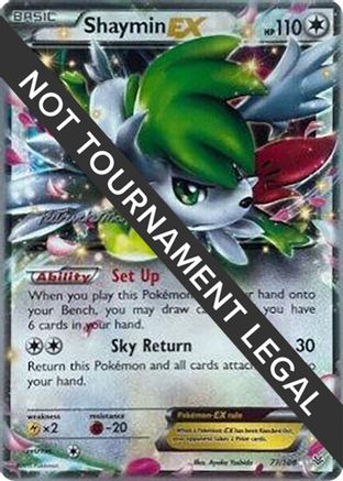 Shaymin EX - 2015 (Patrick Martinez) 077 World Championship Decks - Ultra Rare