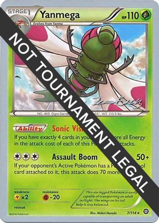 Yanmega - 2016 (Jesper Eriksen) 007 World Championship Decks - Rare