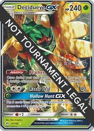 Decidueye GX - 2017 (Kabu Fukase) 012 World Championship Decks - Ultra Rare