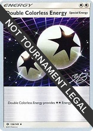 Double Colorless Energy - 2017 (Zachary Bokhari) 136 World Championship Decks - Uncommon