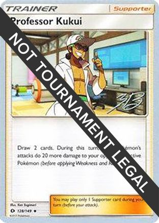 Professor Kukui - 2017 (Zachary Bokhari) 128 World Championship Decks - Uncommon