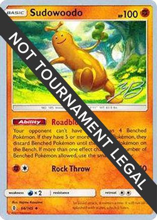 Sudowoodo - 2017 (Zachary Bokhari) 066 World Championship Decks - Uncommon
