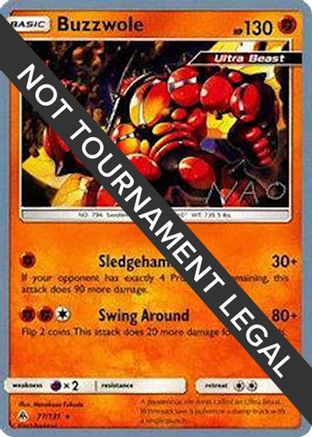 Buzzwole - 2018 (Naohito Inoue) 077 World Championship Decks - Rare