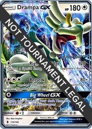 Drampa GX - 2018 (Magnus Pedersen) 115 World Championship Decks - Ultra Rare