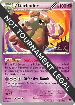 Garbodor (57) 057 World Championship Decks - Rare