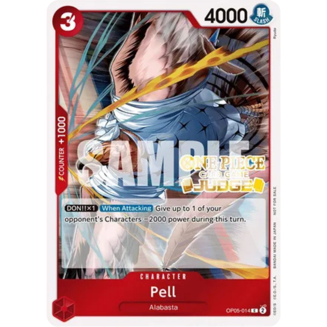 Pell (Judge Pack Vol. 3) (OP05-014) - One Piece Promotion Cards Foil