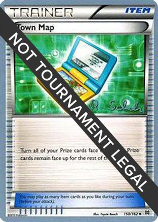 Town Map - 2018 (Robin Schulz) 150 World Championship Decks - Uncommon