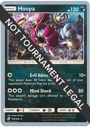 Hoopa - 2019 (Haruki Miyamoto) 140 World Championship Decks - Holo Rare