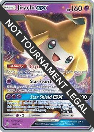 Jirachi GX - 2019 (Henry Brand) 079 World Championship Decks - Ultra Rare