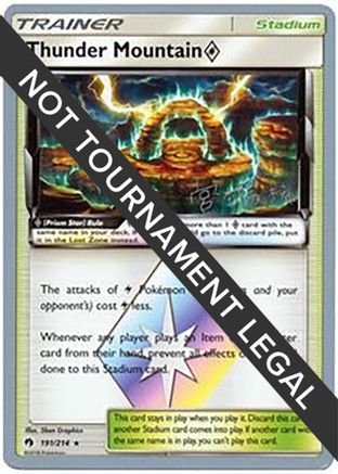Thunder Mountain Prism Star - 2019 (Haruki Miyamoto) 191 World Championship Decks - Prism Rare