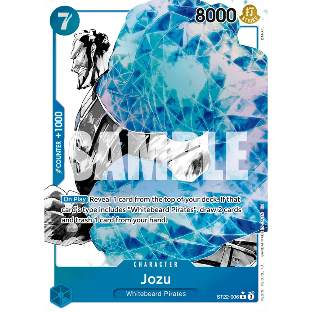 Jozu (Parallel) (ST22-006) - Starter Deck 22: Ace & Newgate Foil