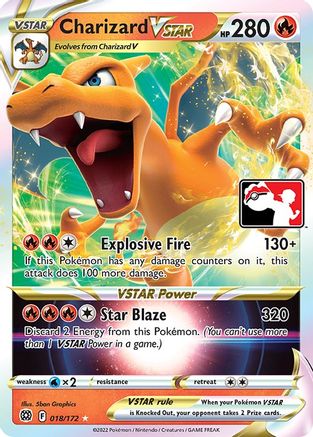 Charizard VSTAR - Holofoil Prize Pack Series Cards - Ultra Rare