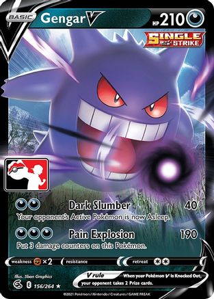 Gengar V - Holofoil Prize Pack Series Cards - Ultra Rare