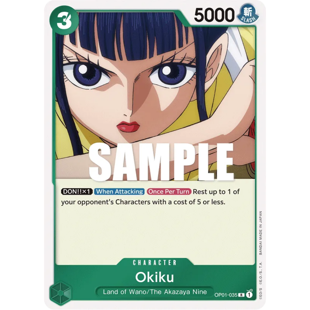Okiku (OP01-035) - Romance Dawn Foil
