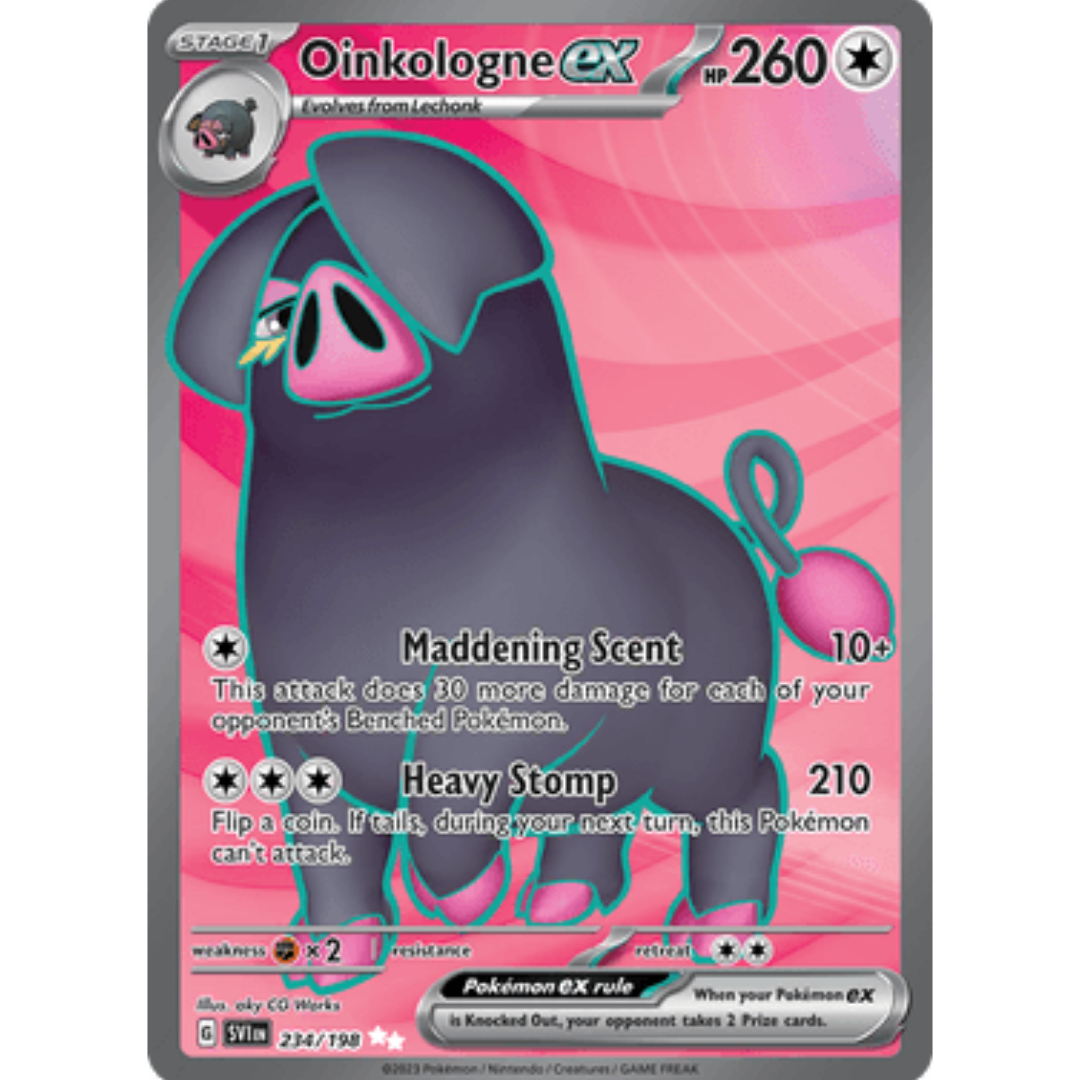 Oinkologne ex 234/198 - Holofoil SV01 Scarlet & Violet Base Set - Ultra Rare