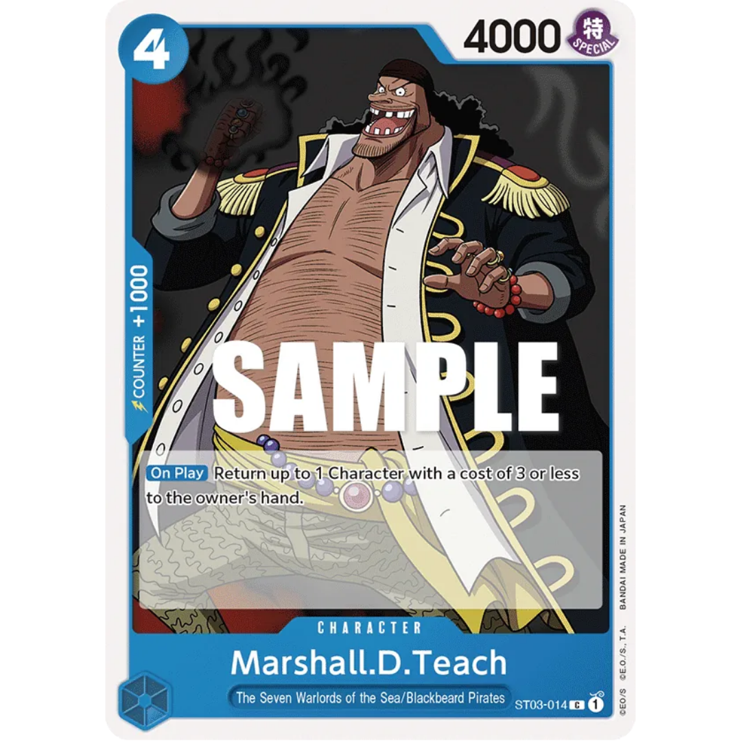 Marshall.D.Teach (ST03-014) - Starter Deck 3: The Seven Warlords of The Sea