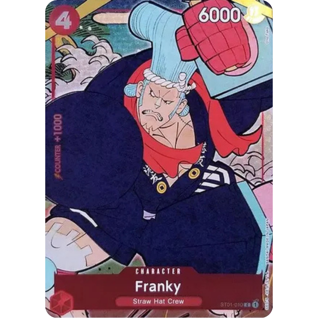 Franky (English Version 1st Anniversary Set) (ST01-010) - One Piece Promotion Cards Foil