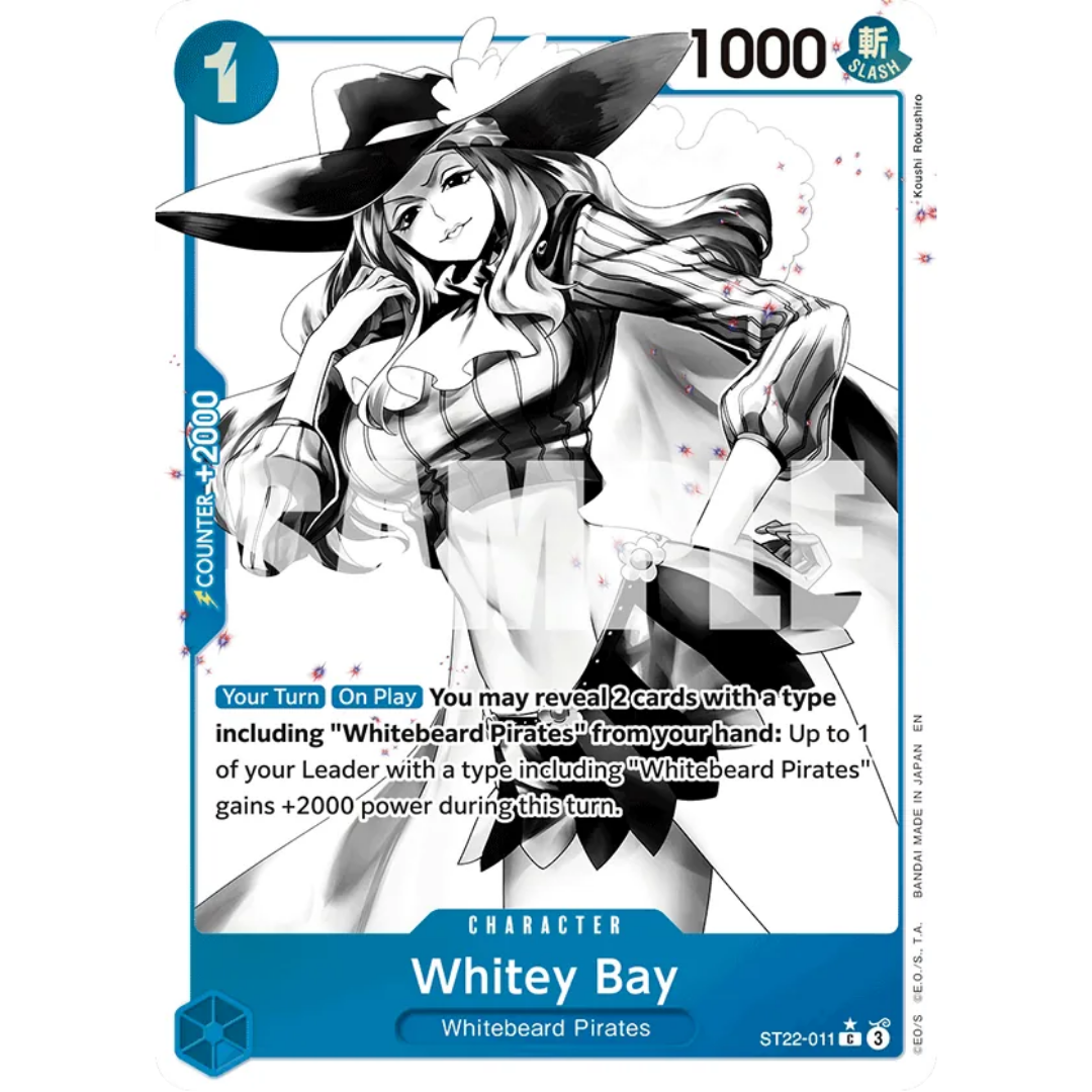 Whitey Bay (Parallel) (ST22-011) - Starter Deck 22: Ace & Newgate Foil