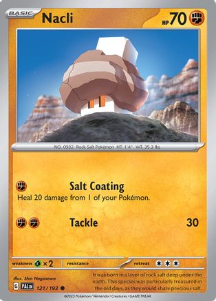 Nacli 121/193 SV02 Paldea Evolved - Common
