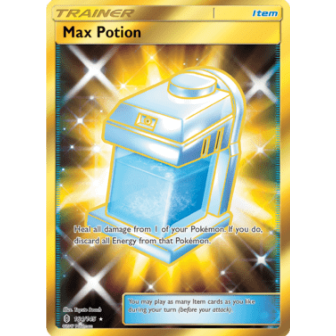 Max Potion (Secret) - Holofoil SM Guardians Rising - Secret Rare