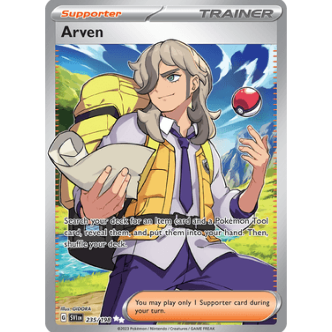 Arven 235/198 - Holofoil SV01 Scarlet & Violet Base Set - Ultra Rare