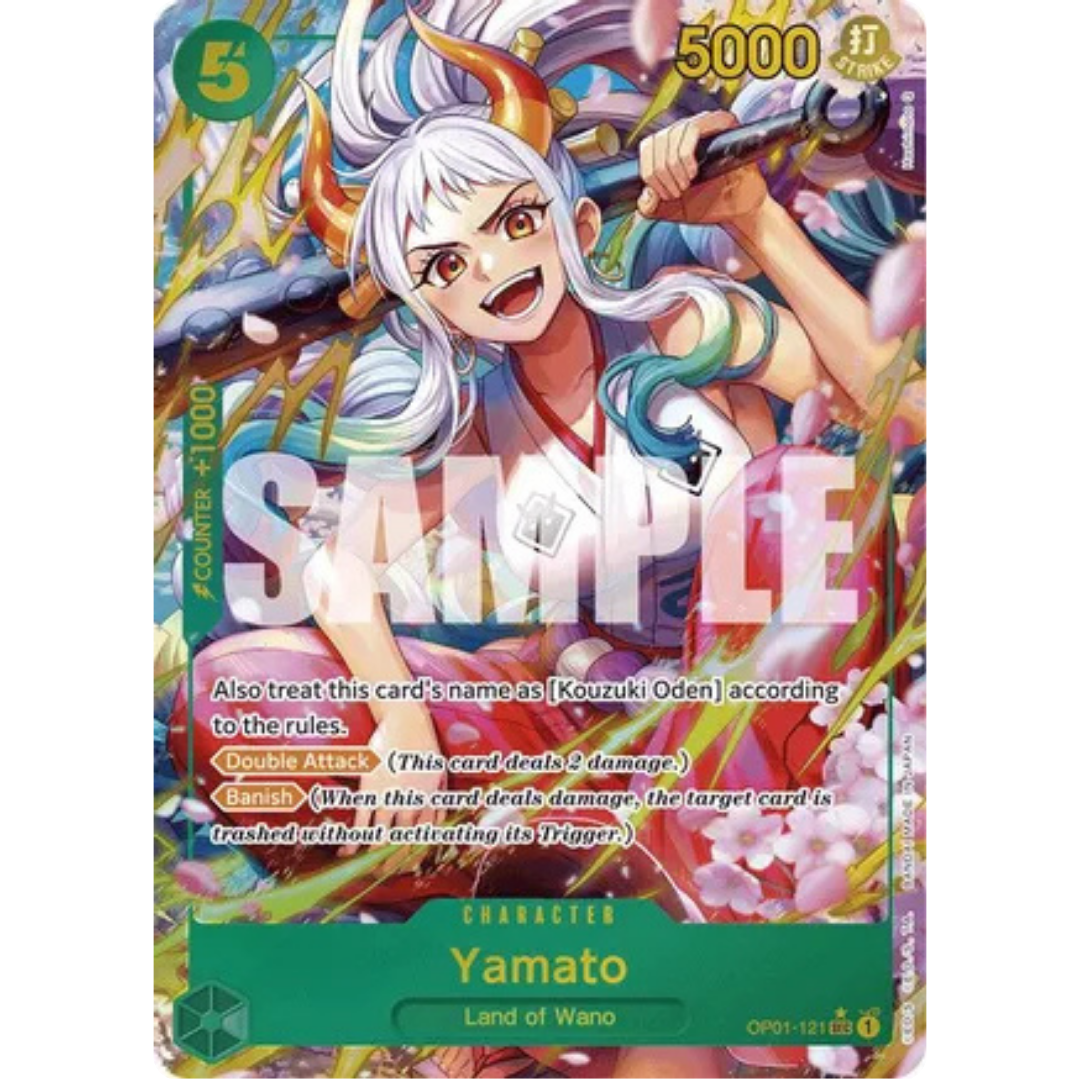 Yamato (OP01-121) (Alternate Art) (OP01-121) - Premium Booster -The Best- Foil