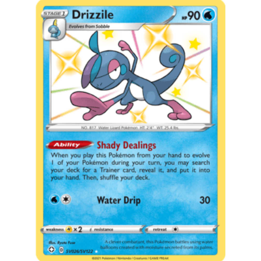 Drizzile SV026 - Holofoil Shining Fates Shiny Vault - Shiny Holo Rare