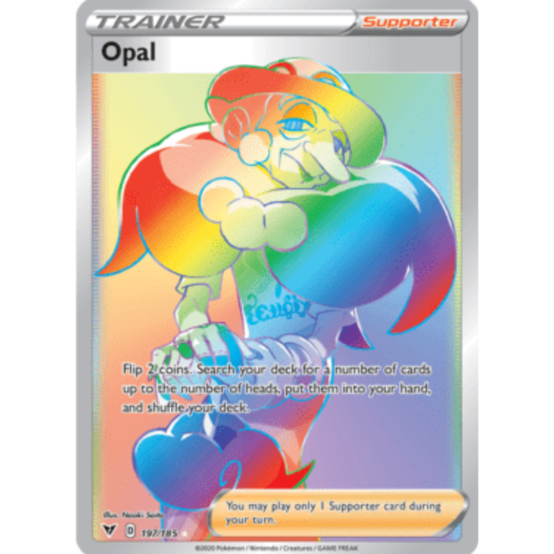 Opal (Secret) 197 - Holofoil SWSH04 Vivid Voltage - Secret Rare