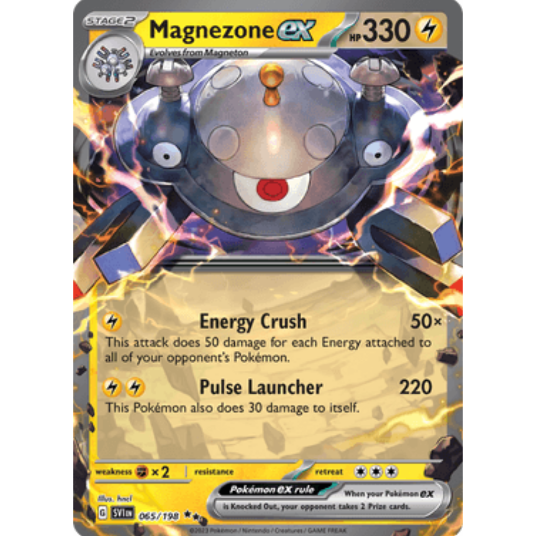 Magnezone ex 065/198 - Holofoil SV01 Scarlet & Violet Base Set - Double Rare